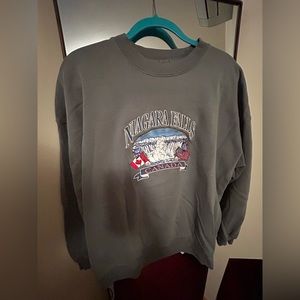 Oversized brandy Melville sweatshirt. Sage green